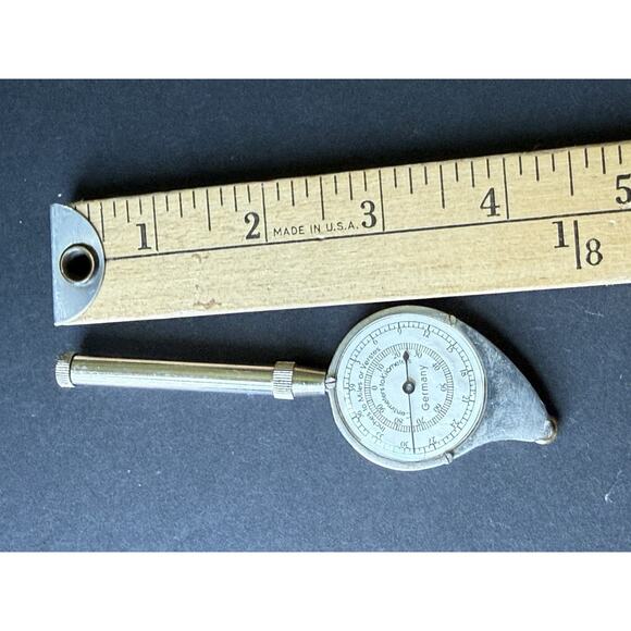 Vintage Curvimeter Map Wheel Tacro Inc Germany Measuring Drafting - Picture 6 of 6
